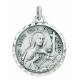 Médaille Ste Rita - 23 mm - Métal Argenté