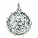Medaille 23 mm - H Rita - Metaal Verzilverd 