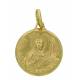 Medaille H. Rita - 16 mm - Metaal Verguld 