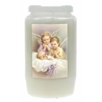 Luminaire 3J / blanc / 2 Anges + Enfant