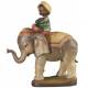 Bois Sculpte Elephant + Page 7.5 Cm