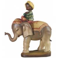 Bois Sculpte Elephant + Page 7.5 Cm