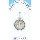 Médaille Argent St Benoït 18 mm
