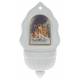 Bénitier - Ange Lanterne - Porcelaine 16 x 9 cm