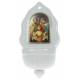 Bénitier - Ste Famille - Porcelaine 16 x 9 cm