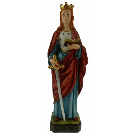 Statue 20 cm Ste Dymphna