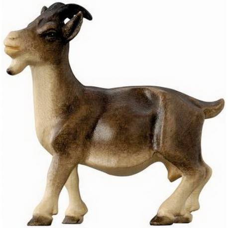 Houtsnijwerk bock 10 Cm / Gekleurd 