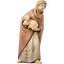 Berger/mouton pour personnages de crèche de 10 cm