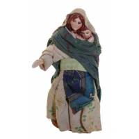 Napolitaanse Santon 08 Cm Vrouw Met Kind 