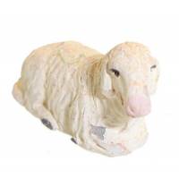 Santon Napolitain - 8 cm - Mouton couché