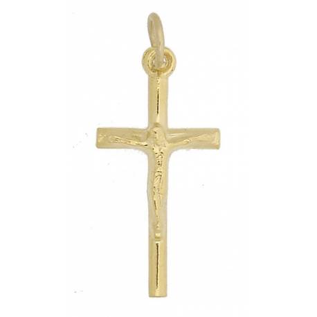 Croix 25 mm Métal doré