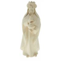 Roi Debout pour personnages de crèche de 16 cm bois naturel