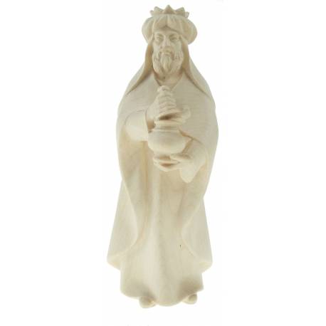 Roi Debout pour personnages de crèche de 16 cm bois naturel