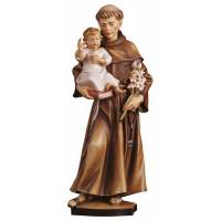 Houtsnijwerk beeld Heilige Antonius 23 cm gekleurd 