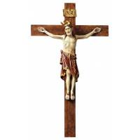 Croix murale 58 x 32 Cm couleur finition antique