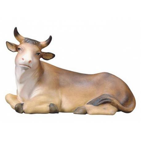 Boeuf pour personnages de crèche de 16 cm Couleur