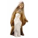 Houtsnijwerk Herderin voor kerstfiguren van 16 cm/Gekleurd 