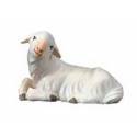 Agneau Couche pour personnages de crèche de 16 cm Couleur