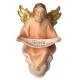 Ange Gloria Bois Sculpté pour personnages de crèche de 16 cm Couleur