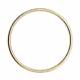 Ring - Metaal verguld - 22 mm 