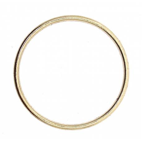 Ring - Metaal verguld - 22 mm 