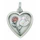 Medaille H Rita - 19 X 18 mm - Metaal Verzilverd 