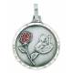 Medaille 18 mm - H Rita - Metaal Verzilverd 