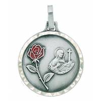 Medaille 18 mm - H Rita - Metaal Verzilverd 