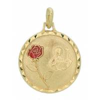 Medaille 18 mm - H Rita - Metaal Verguld 
