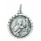 Medaille H. Rita - 18 mm - Metaal Verzilverd 