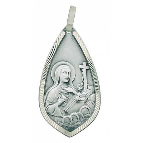 Medaille H Rita - Metaal Verzilverd 
