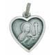 Medaille H Rita - 19X19 mm - Metaal Verzilverd 