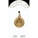 Médaille plaqué-or - Ste Rita - 16 mm