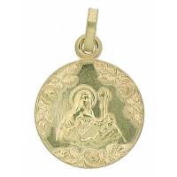 Medaille H. Rita - 16 mm - Metaal Verguld 