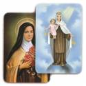 Carte 3D - 15 X 10 cm - Ste Thérèse / Vierge du Carmel