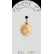 Medaille plaqué-goud - Scapulier - 12 mm 