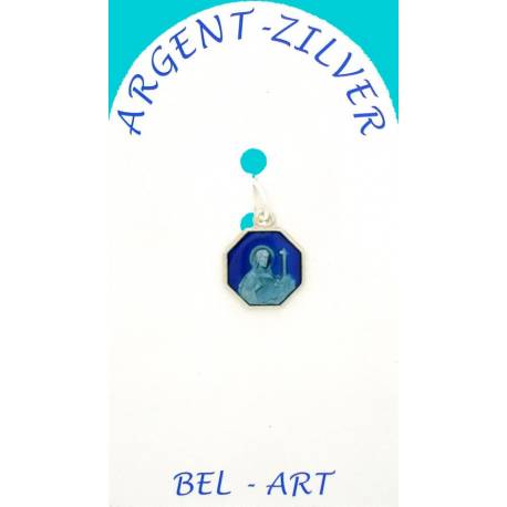 Medaille Zilver - H Rita - Achthoekig 9 mm 
