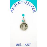 Médaille Argent - Scapulaire - 10 mm