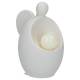 Ange + Bougie - 9 X 10 X H15 cm - Porcelaine