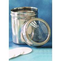 Pyxide H 12 Cm Diam 9 Cm / Inox