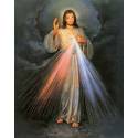 Poster 50 X 70 cm Christ Miséricordieux "Or"