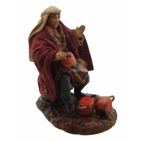 Santon Napolitain 08 Cm Chaudronnier