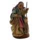 Napolitaanse Santon - 8 cm - Oude vrouw met bezem 