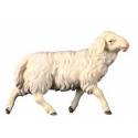 Schaap Lopend : houtsnijwerk kerstgroep Ulrich 15 cm 