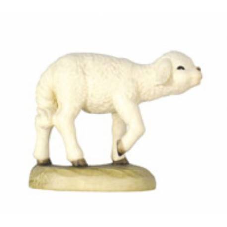 Houtsnijwerk Schaap 7.5 Cm Gekleurd 