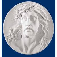 Plaque Murale 15 Cm Ecce Homo Marbre Blanc