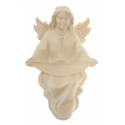 Ange Gloria pour personnages de crèche de 16 cm bois naturel
