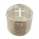 Doosje Rond Diam 3.5 cm - Metaal Verzilverd 