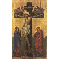 Image-Icone Calvaire 10.5 X 6.5 Cm