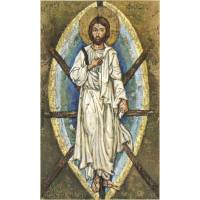Prentje-Ikoon Christus 10.5 X 6.5 Cm 